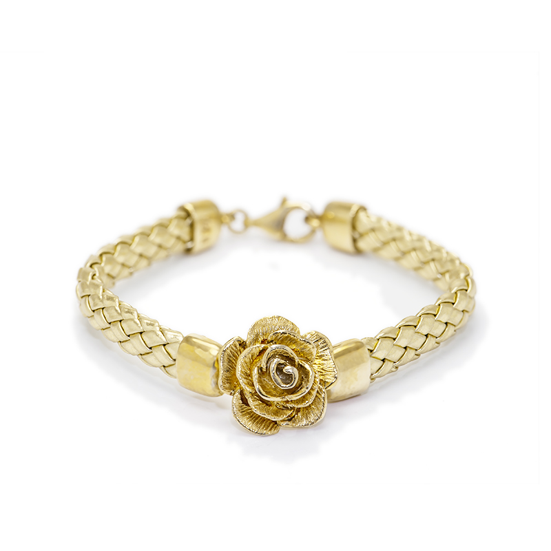 image de Gold Flower Bracelet