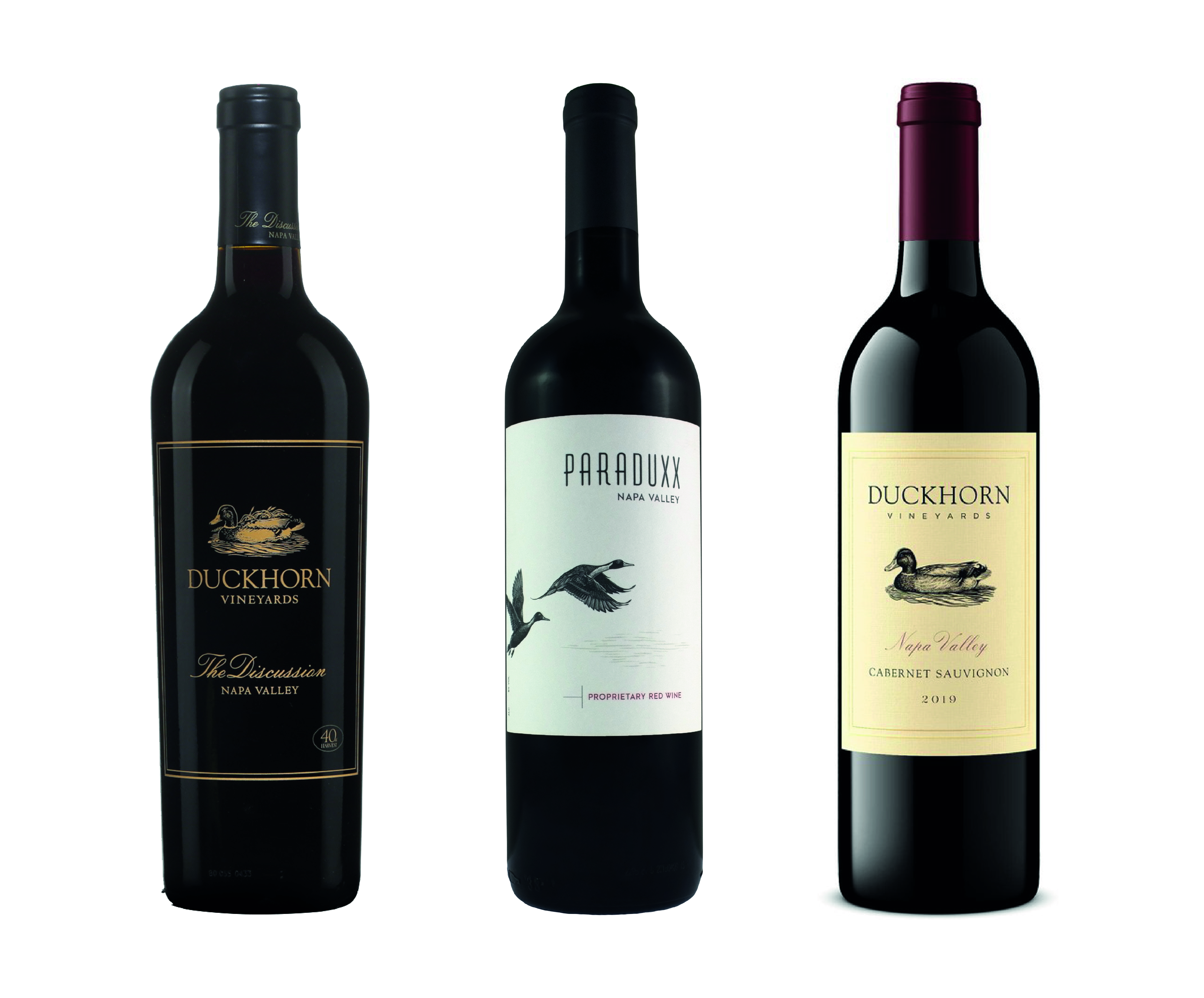 image de A trio of red California wines